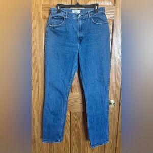 Abercrombie & Fitch Women's Curve Love The 90’s Slim Straight Jeans - 32/14 Long